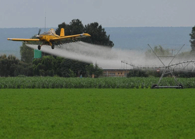 Crop spraying, South Africa, Thomas Bøhn