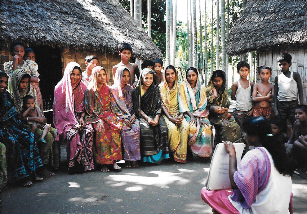 Educating village women